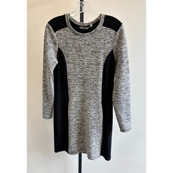 Athleta Dresses & Skirts - Athleta Women's Black & Grey Long Sleeve Dress Size S #52306